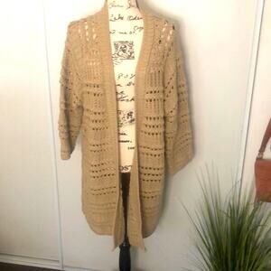 Massimo Dutti Cotton Cardigan Size Medium